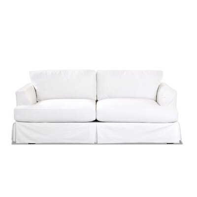 Lucia 93'' Slipcovered Sleeper Sofa & Reviews | Birch Lane